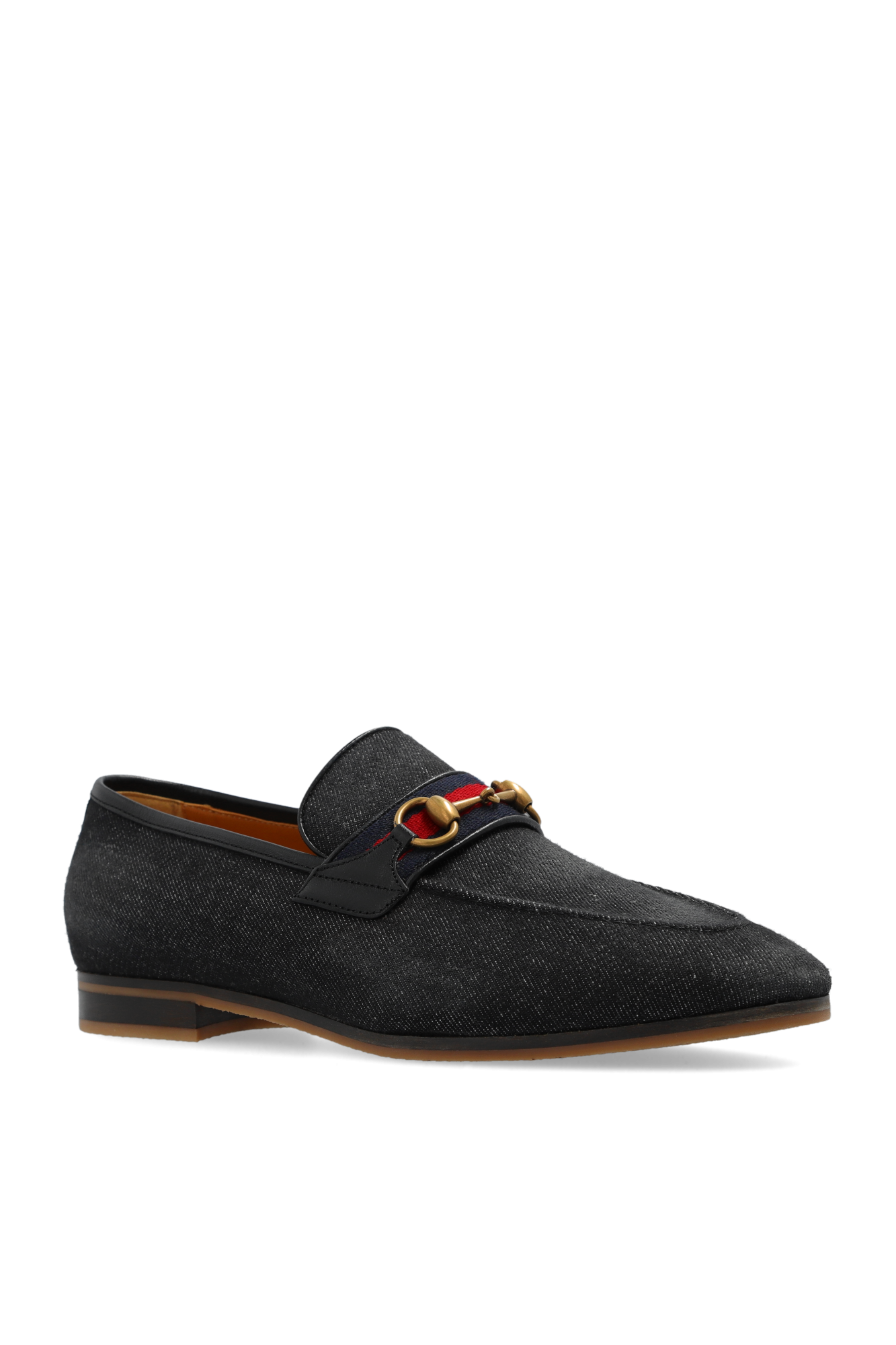 Black Denim loafers Gucci Vitkac Canada